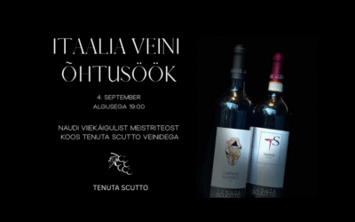 4.SEPTEMBER KELL 19.00 iTAALIA VEINI ÕHTUSÖÖK